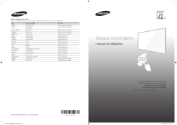 Samsung PA51H4900AK Guide de démarrage rapide