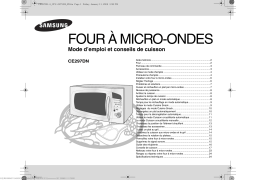 Samsung CE297DN-5 Manuel utilisateur