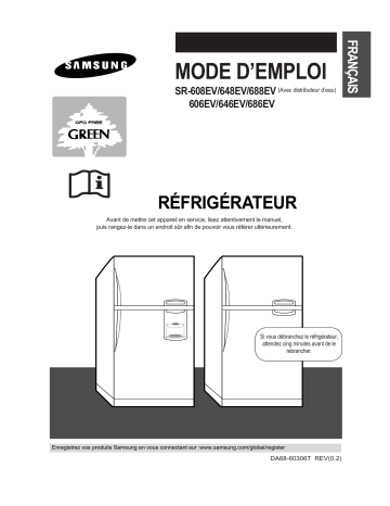 SR-688EVS | Samsung SR-688EV Manuel utilisateur | Fixfr