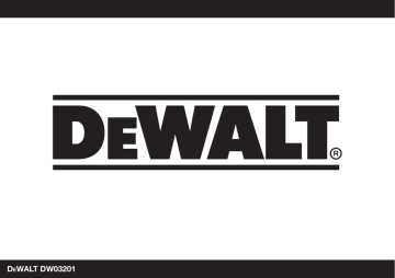 DeWalt DW03201 LASER DISTANCE METER Manuel utilisateur | Fixfr