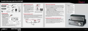 RocketFish RF-RBKIT Wireless HD Audio Starter Kit Guide d'installation rapide | Fixfr