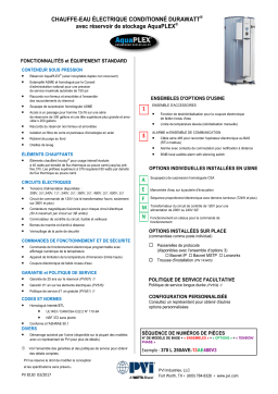 PVI Industries Durawatt spécification