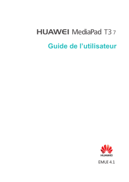 Huawei MEDIAPAD T3 7 Manuel utilisateur