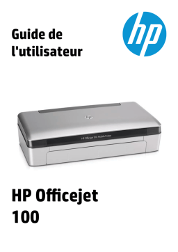 HP Officejet 100 Mobile Printer series - L411 Manuel utilisateur