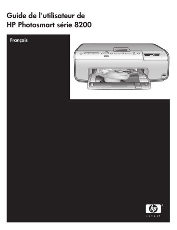HP Photosmart 8200 Printer series Mode d'emploi | Fixfr