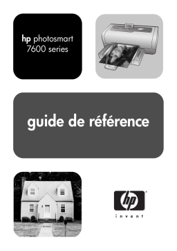 HP Photosmart 7600 Printer series Guide de référence