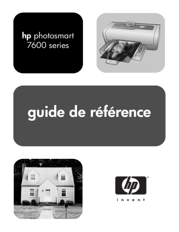 HP Photosmart 7600 Printer series Guide de référence | Fixfr