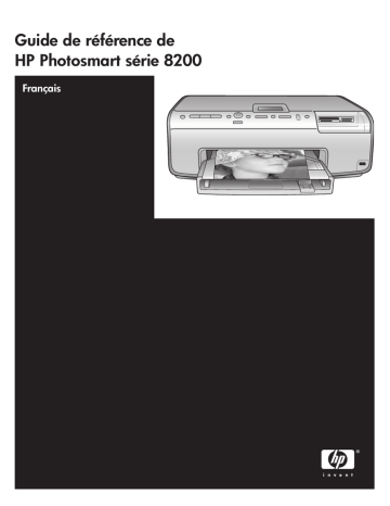 HP Photosmart 8200 Printer series Guide de référence | Fixfr