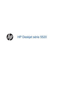 HP Deskjet Ink Advantage 5520 e-All-in-One Printer series Manuel utilisateur