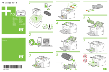 Mode d'emploi | HP LASERJET 1018 PRINTER Manuel utilisateur | Fixfr