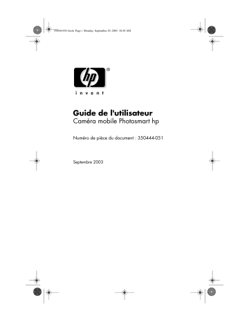 Mode d'emploi | HP iPAQ Cameras Manuel utilisateur | Fixfr