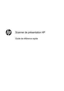 HP Presentation Barcode Scanner Guide de démarrage rapide