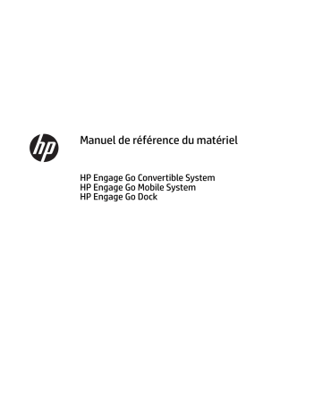 HP Engage Go Mobile System Guide de référence | Fixfr