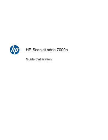 Mode d'emploi | HP ScanJet Enterprise 7000n Document Capture Workstation series Manuel utilisateur | Fixfr