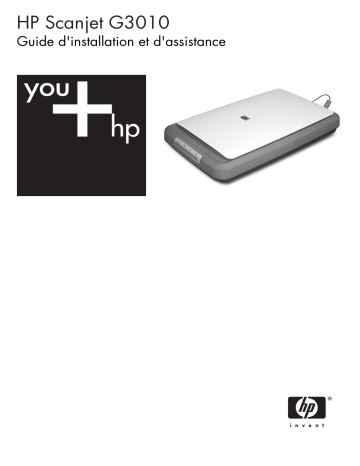HP SCANJET G3010 PHOTO SCANNER Guide d'installation | Fixfr