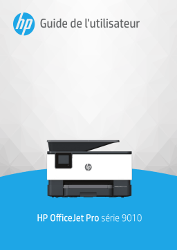 HP OfficeJet Pro 9010 All-in-One Printer series Manuel utilisateur