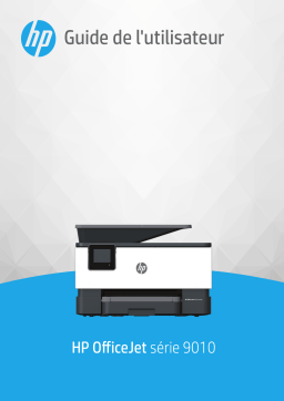 HP OfficeJet 9010 All-in-One Printer series Manuel utilisateur