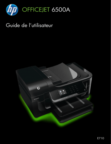 HP Officejet 6500A e-All-in-One Printer series - E710 Manuel utilisateur | Fixfr