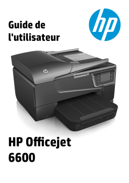 HP Officejet 6600 e-All-in-One Printer series - H711 Manuel utilisateur