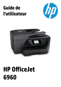 HP OfficeJet 6960 All-in-One Printer series Manuel utilisateur