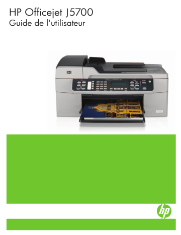 HP Officejet J5700 All-in-One Printer series Manuel utilisateur | Fixfr