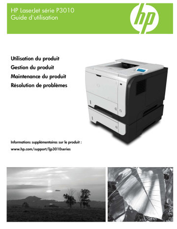 HP LaserJet Enterprise P3015 Printer series Manuel utilisateur | Fixfr