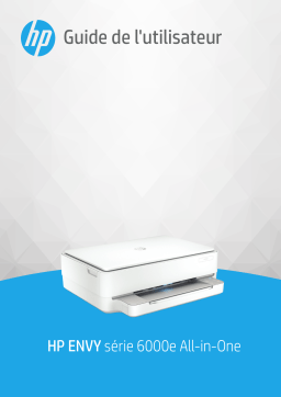 HP ENVY 6032e All-in-One Printer Manuel utilisateur