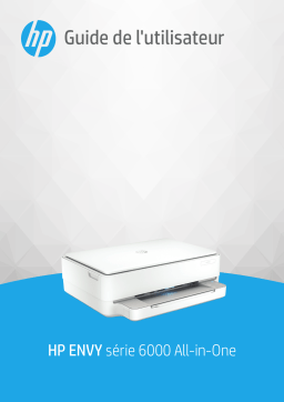 HP ENVY 6032 All-In-One Printer Manuel utilisateur