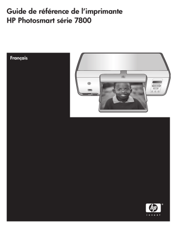 HP Photosmart 7800 Printer series Guide de référence | Fixfr
