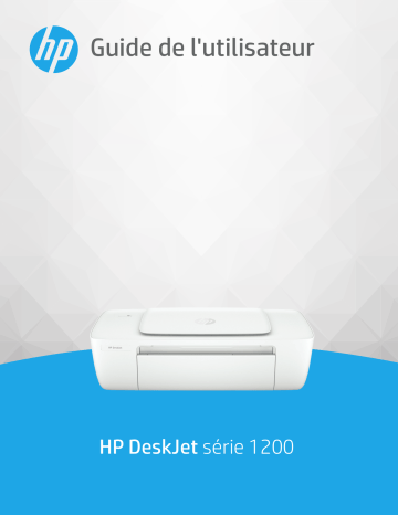 HP DeskJet 1200 series Manuel utilisateur | Fixfr