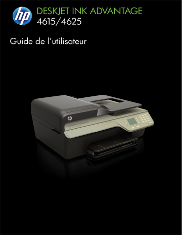Deskjet Ink Advantage 4620 e-All-in-One Printer series | HP Deskjet Ink Advantage 4610 All-in-One Printer series Manuel utilisateur | Fixfr