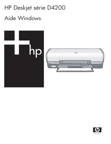 HP Deskjet D4200 Printer series Manuel utilisateur | Fixfr