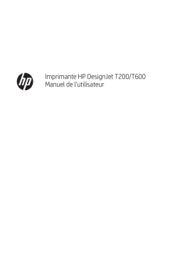 HP DesignJet T630 Printer series Manuel utilisateur