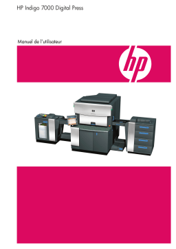 HP Indigo 7000 Digital Press series Manuel utilisateur