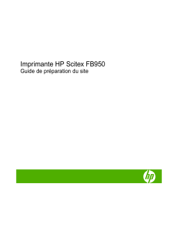 HP Scitex FB950 Printer series Manuel utilisateur