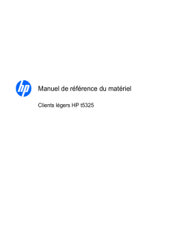 Manuel HP t5325 Client léger: AI Chat & PDF Accès