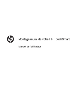 HP TouchSmart 520-1000 Desktop PC series Manuel utilisateur