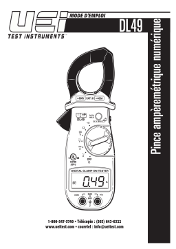 UEi Test Instruments DL49 Manuel utilisateur