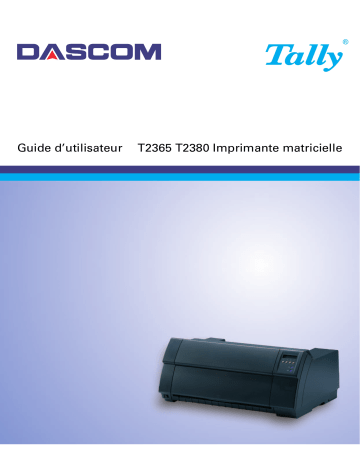 Dascom T2365/T2365MC/T2380 Mode d'emploi | Fixfr