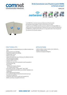 Comnet NWK(1,2)[IC]/M Series (Gen 4) Fiche technique