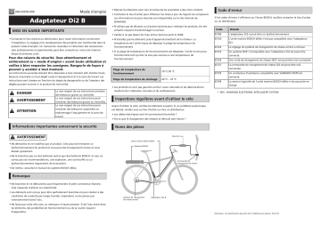 Shimano EW-EX010 Adaptateur DI2 Manuel utilisateur | Fixfr