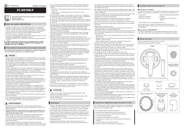 Shimano FC-R9100-P Pédalier Manuel utilisateur | Fixfr