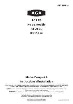 AGA R3 90-3i 150-4i FR Manuel du propriétaire