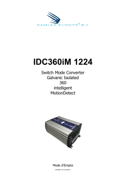 Samlexpower IDC-360iM-1224 Manuel du propriétaire