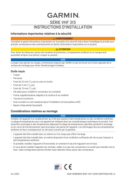 Garmin VHF 315i Marine Radio Manuel du propriétaire