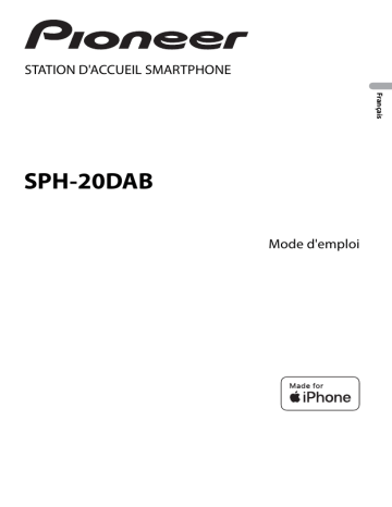 Pioneer SPH-20DAB Manuel utilisateur | Fixfr