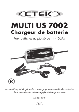 CTEK MULTI US 7002 CA FR Manuel du propriétaire