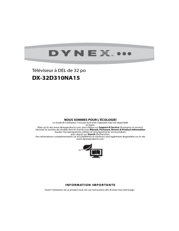 Dynex DX-32D310NA15 32