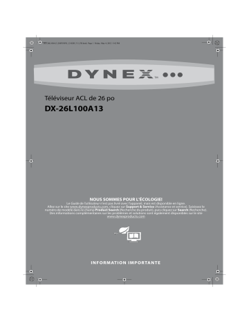 Dynex DX-26L100A13 26