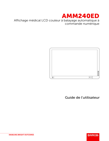 Barco AMM240ED Mode d'emploi | Fixfr